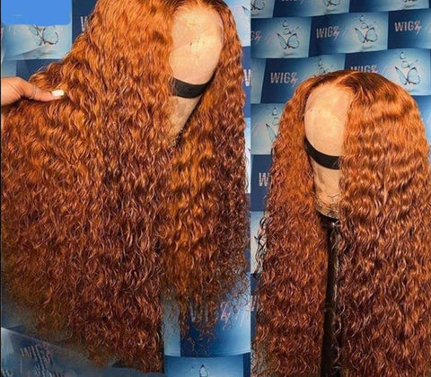 Colored Curly Hair Wigs